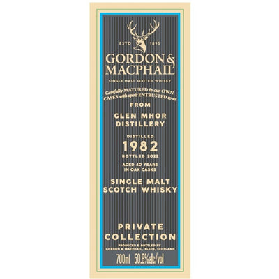 Gordon & Macphail 1982 Glen Mhor 40 Year Old - Main Street Liquor