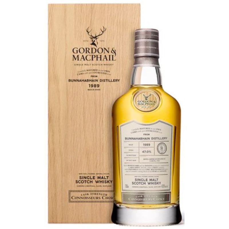 Gordon & Macphail 1989 Bunnahabhain Connoisseurs Choice 28 Year Old - Main Street Liquor