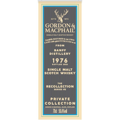 Gordon & Macphail The Recollection Series #2 46 Year Banff Distillery - Main Street Liquor