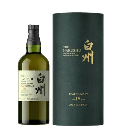 Hakushu 18 Year Old Peated Malt Japanese Whisky 2024 Edition 700mL - Main Street Liquor