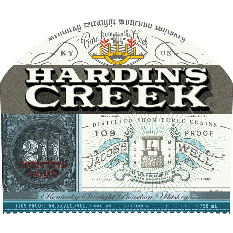 Hardin’s Creek Jacob’s Well 211 Months Old Straight Bourbon - Main Street Liquor