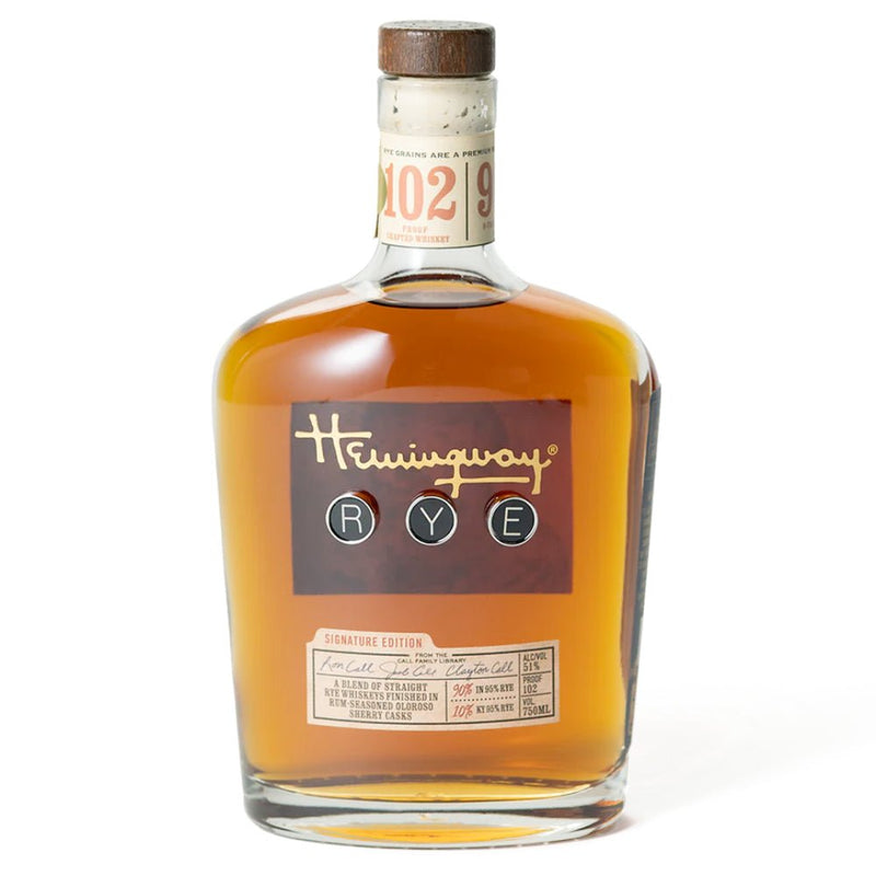 Hemingway Signature Edition Rye Whiskey - Main Street Liquor