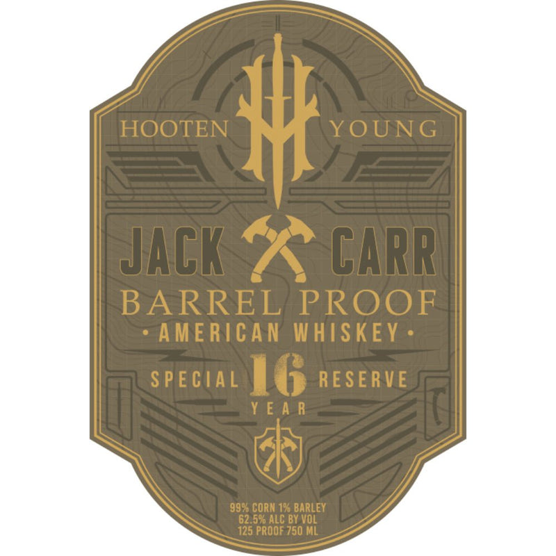 Hooten Young Jack Carr 16 Year Old Special Reserve Barrel Proof American Whiskey - Main Street Liquor