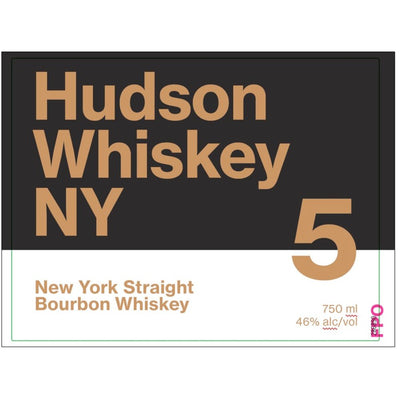 Hudson 5 Year Old Straight Bourbon - Main Street Liquor