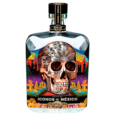 Iconos de Mexico Cristalino Day of the Dead Calavera Anejo - Main Street Liquor