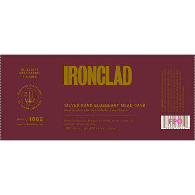 Ironclad Silver Hand Blueberry Mead Cask Bourbon - Main Street Liquor