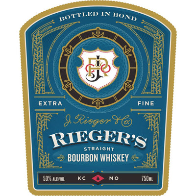 J. Rieger Bottled in Bond Straight Bourbon - Main Street Liquor