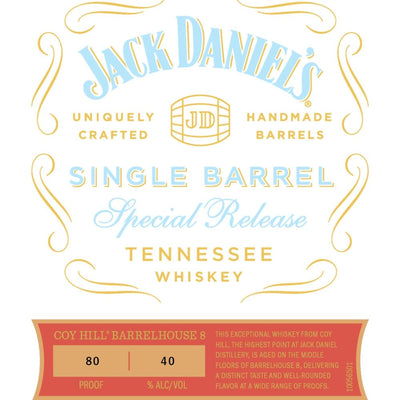 Jack Daniel’s Special Release 2024 Coy Hill Barrelhouse 8 - Main Street Liquor