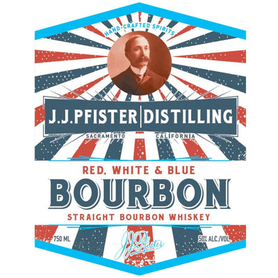 J.J. Pfister Red, White & Blue Straight Bourbon - Main Street Liquor