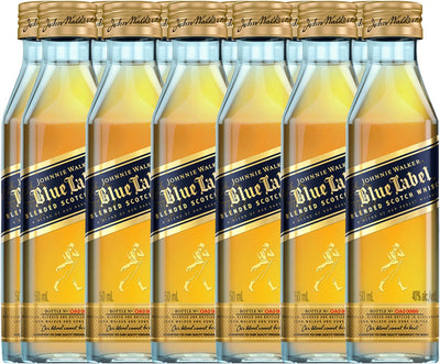 JOHNNIE WALKER BLUE BLENDED SCOTCH WHISKY 50ML 12PK - Main Street Liquor