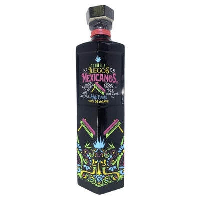 Juegos Mexicanos Añejo Cristal Tequila 1L - Main Street Liquor