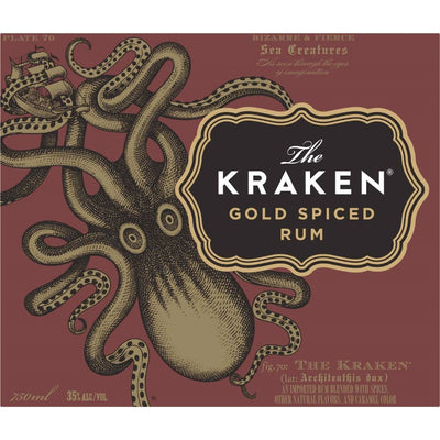 Kraken Gold Spiced Rum 1L - Main Street Liquor