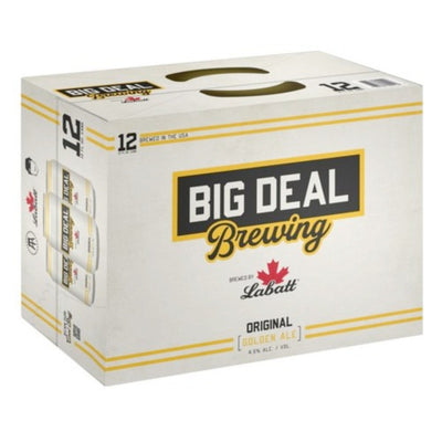 Labatt x Spittin' Chiclets Big Deal Original Golden Ale 12pk - Main Street Liquor