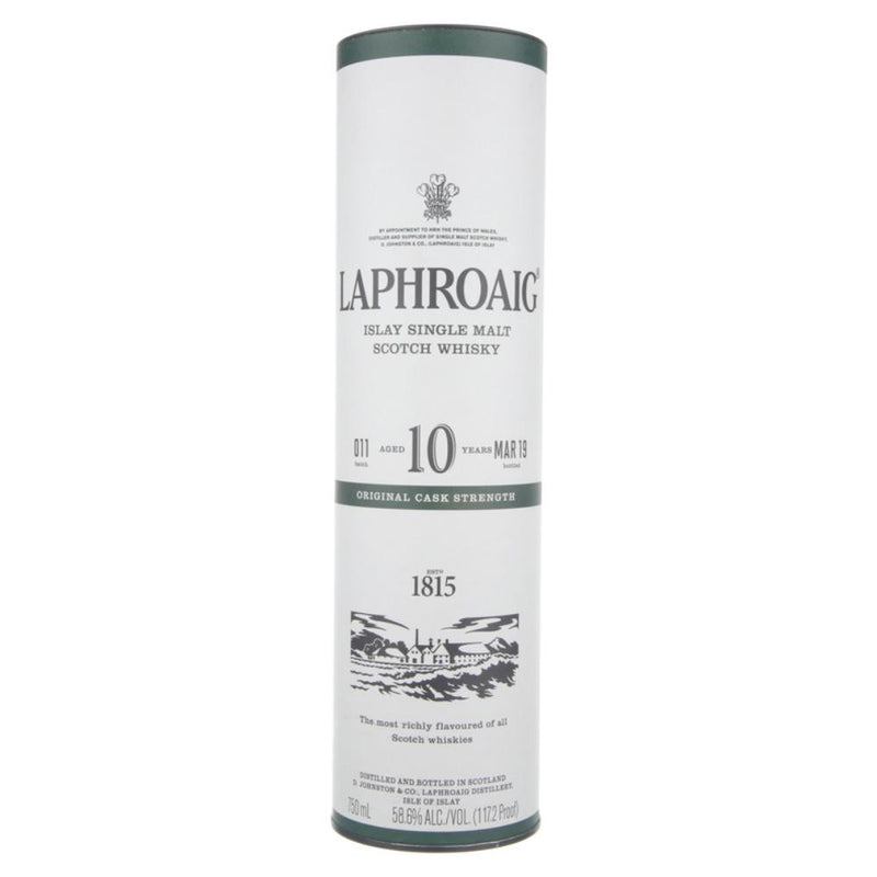 Laphroaig Original Cask Strength 10 Year Old - Main Street Liquor