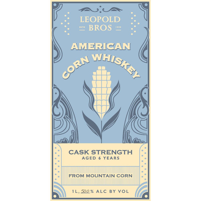 Leopold Bros American Corn Whiskey - Main Street Liquor