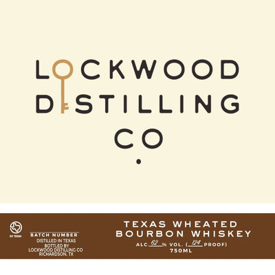 Lockwood Distilling Texas Wheated Bourbon Whiskey - Main Street Liquor