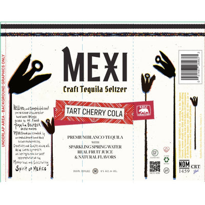 Mexi Tart Cherry Cola Tequila Seltzer - Main Street Liquor