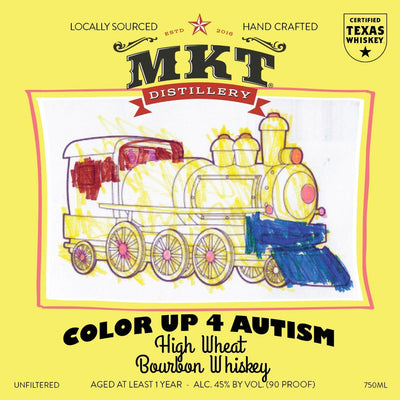 MKT Distillery Color Up 4 Autism High Wheat Straight Bourbon - Main Street Liquor