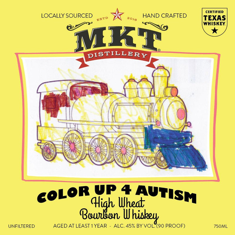 MKT Distillery Color Up 4 Autism High Wheat Straight Bourbon - Main Street Liquor