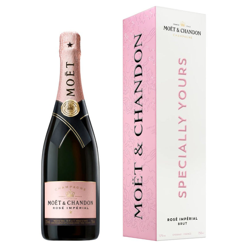 Moët Impérial Rosé "Specially Yours" Cardboard Box - Main Street Liquor