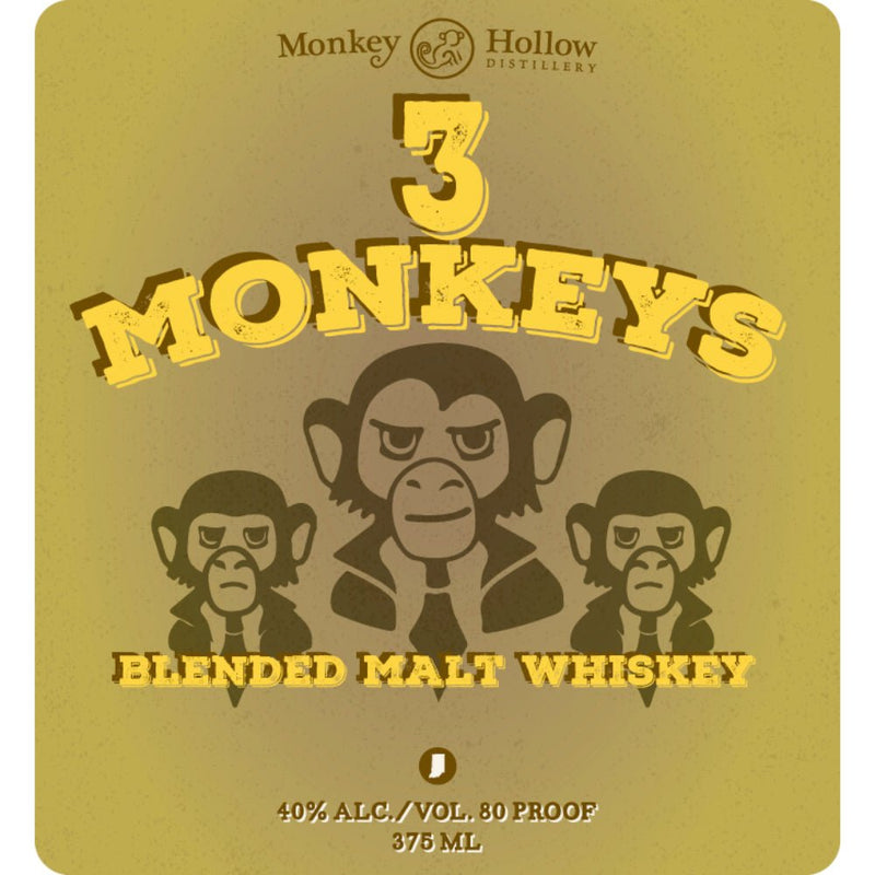 Monkey Hollow 3 Monkeys Blended Malt Whiskey - Main Street Liquor