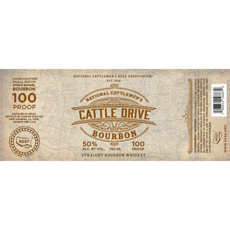 National Cattlemen’s Cattle Drive Straight Bourbon - Main Street Liquor