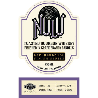 Nulu Toasted Bourbon Finished in Grape Brandy Barrels - Main Street Liquor