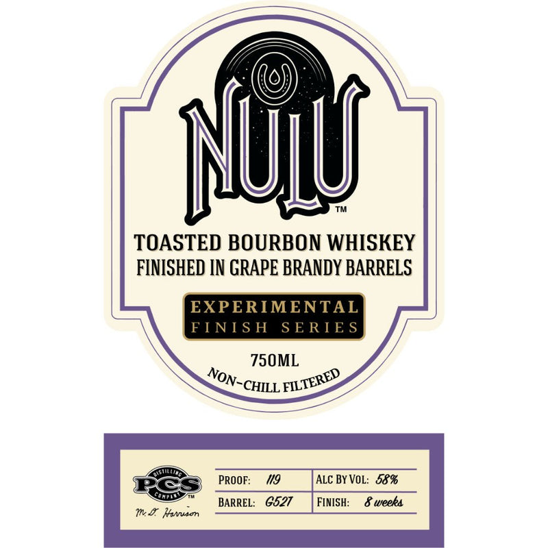 Nulu Toasted Bourbon Finished in Grape Brandy Barrels - Main Street Liquor