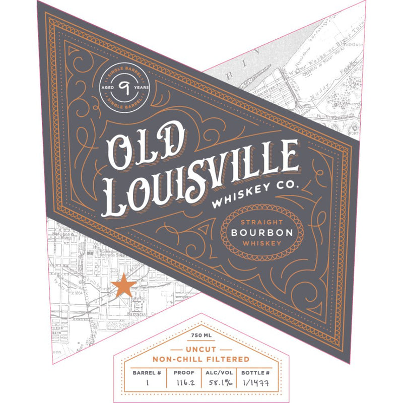 Old Louisville 9 Year Old Straight Bourbon - Main Street Liquor