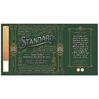 Old Standard Ginger Julep Canned Cocktail - Main Street Liquor