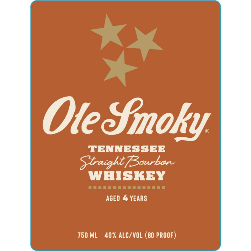 Ole Smoky 4 Year Old Tennessee Straight Bourbon - Main Street Liquor