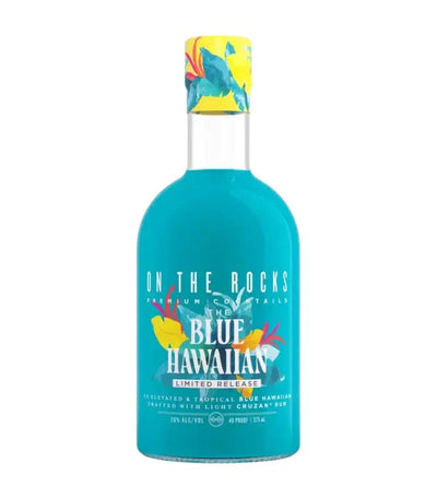 On The Rocks Blue Hawaiian Limited Release Cocktail 375mL - Main Street Liquor