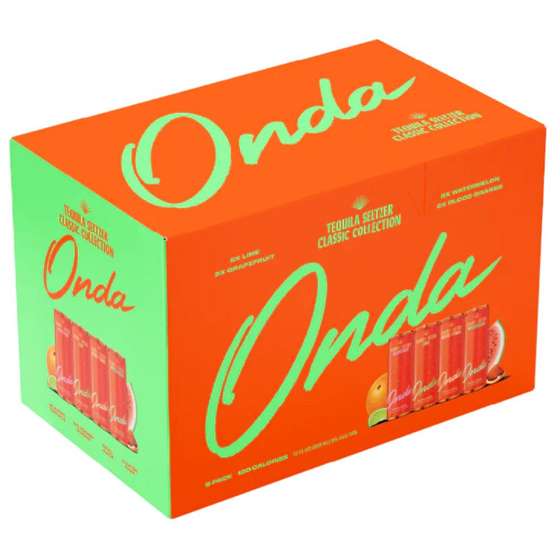 Onda Tequila Seltzer Classic Collection 8 Pack - Main Street Liquor