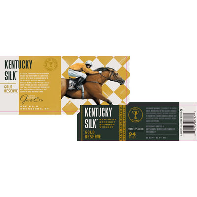 Owensboro Distilling Kentucky Silk Gold Reserve 4 Year Old Straight Bourbon - Main Street Liquor