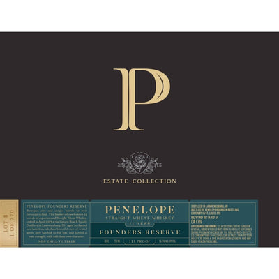 Penelope Estate Collection Founder's Reserve 11 Year Old - Main Street Liquor