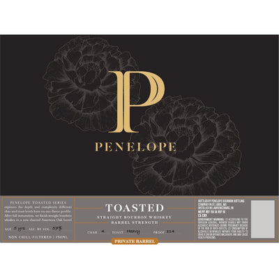 Penelope Toasted Series Heavy Toast Straight Bourbon - Main Street Liquor