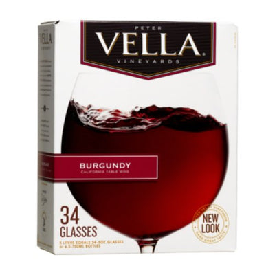 Peter Vella Burgundy | 5 Liter - Main Street Liquor