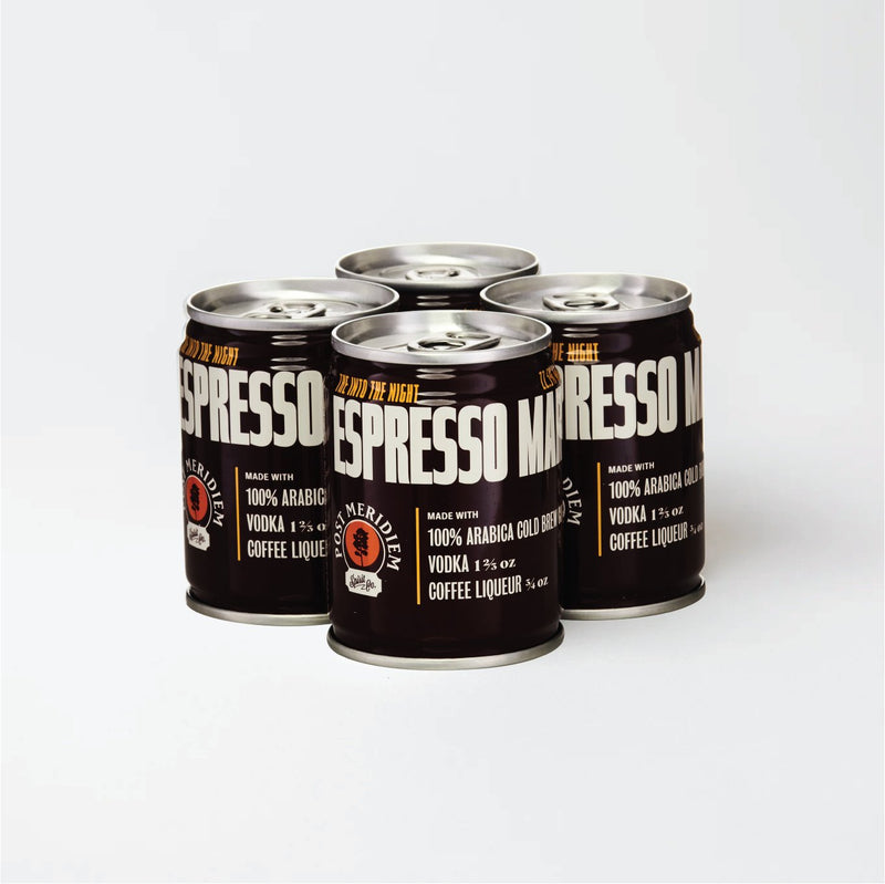 Post Meridiem The Into the Night Espresso Martini - 4pk - Main Street Liquor