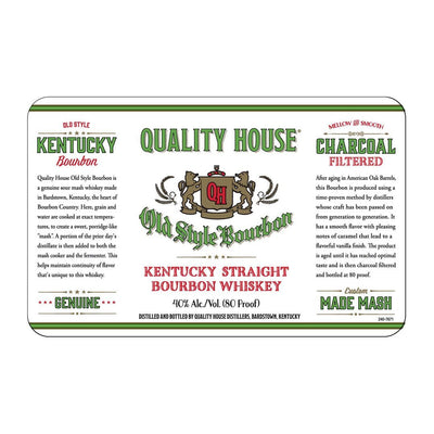 Quality House Kentucky Bourbon - Main Street Liquor