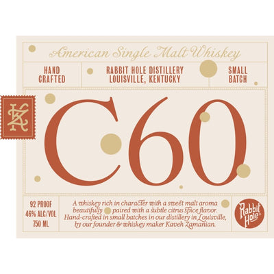 Rabbit Hole C60 American Single Malt Whiskey - Main Street Liquor