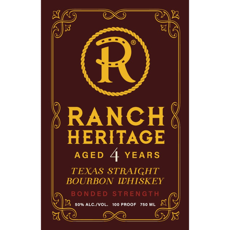 Ranch Heritage Bonded Strength Texas Straight Bourbon - Main Street Liquor