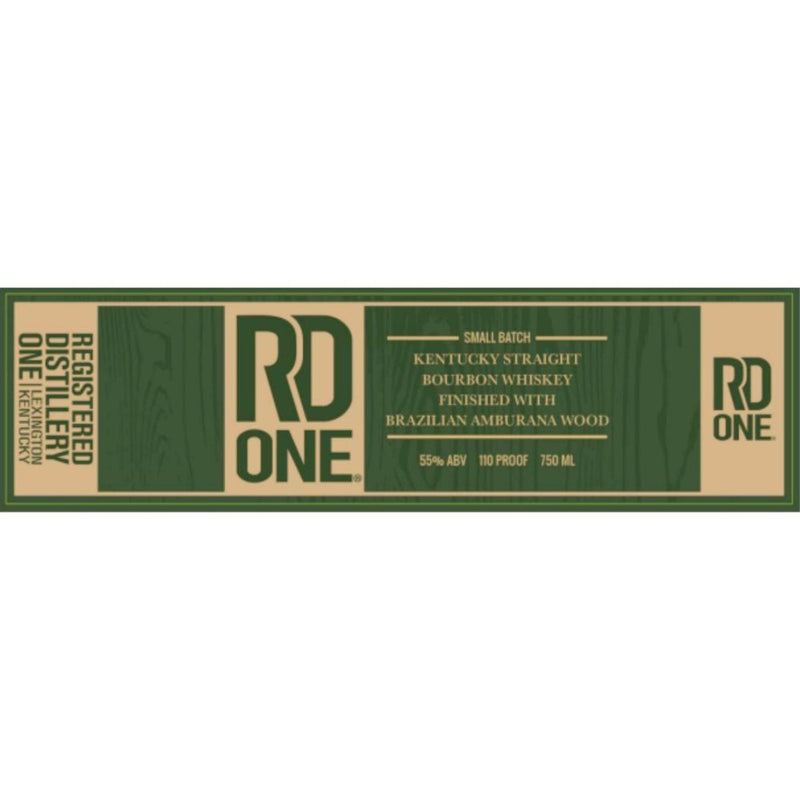 RD One Kentucky Straight Bourbon Finished with Brazilian Amburana Wood - Main Street Liquor