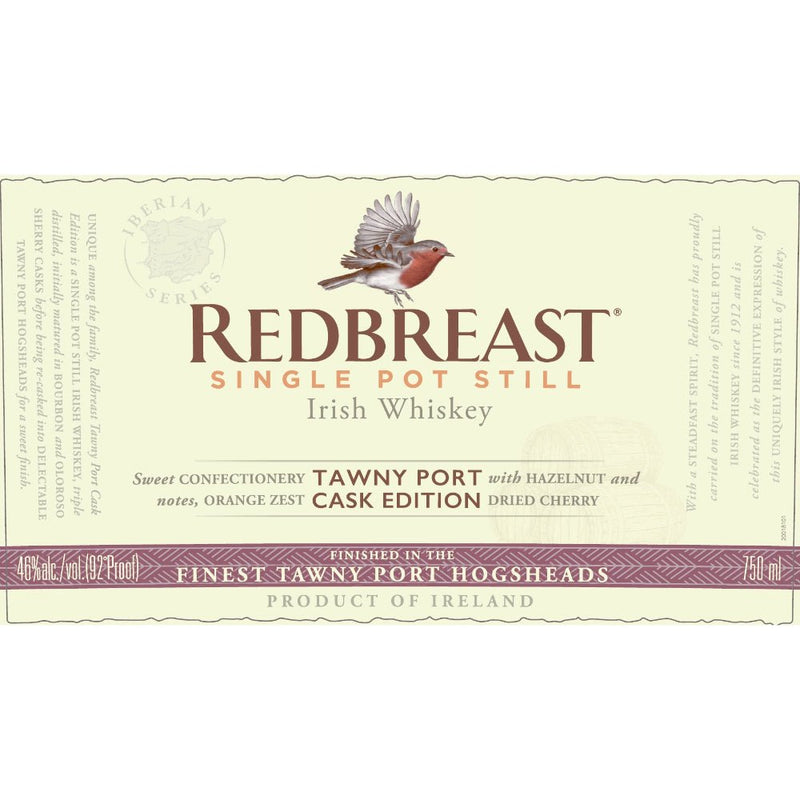 Redbreast Iberian Series Tawny Port Cask Edition - Main Street Liquor