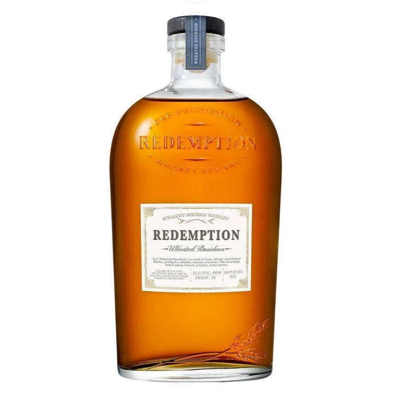 Redemption Wheated Bourbon Whiskey - Main Street Liquor