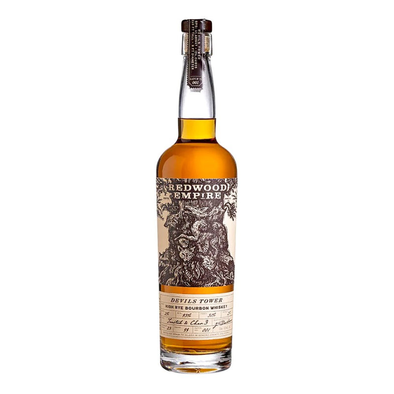 Redwood Empire Devils Tower High Rye Bourbon - Main Street Liquor