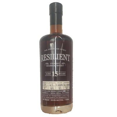 Resilient 15 Year Old Bourbon - Main Street Liquor