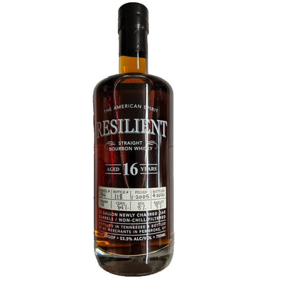 Resilient 16 Year Old Single Barrel Bourbon Barrel #134 - Main Street Liquor