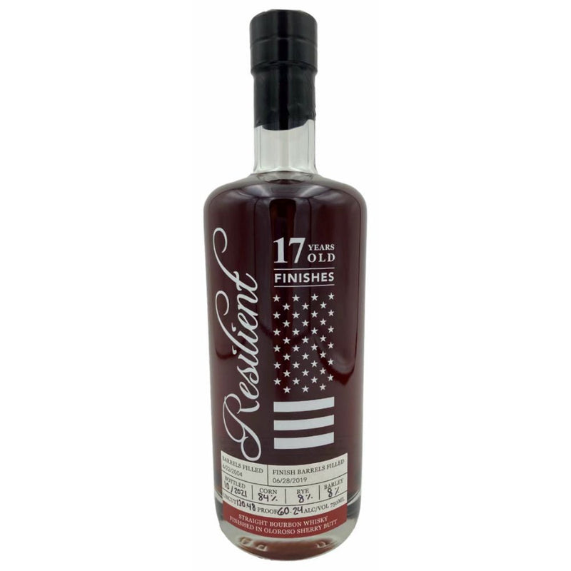 Resilient 17 Year Old Bourbon 116.7 Proof - Main Street Liquor