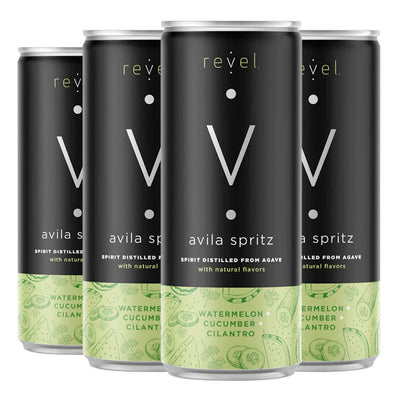 Revel Avila Spritz - Watermelon + Cucumber + Cilantro 12PK - Main Street Liquor