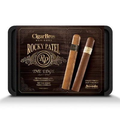 Rocky Patel 20 Premium Cigars Set + Personal Humidor by CigarBros - Main Street Liquor